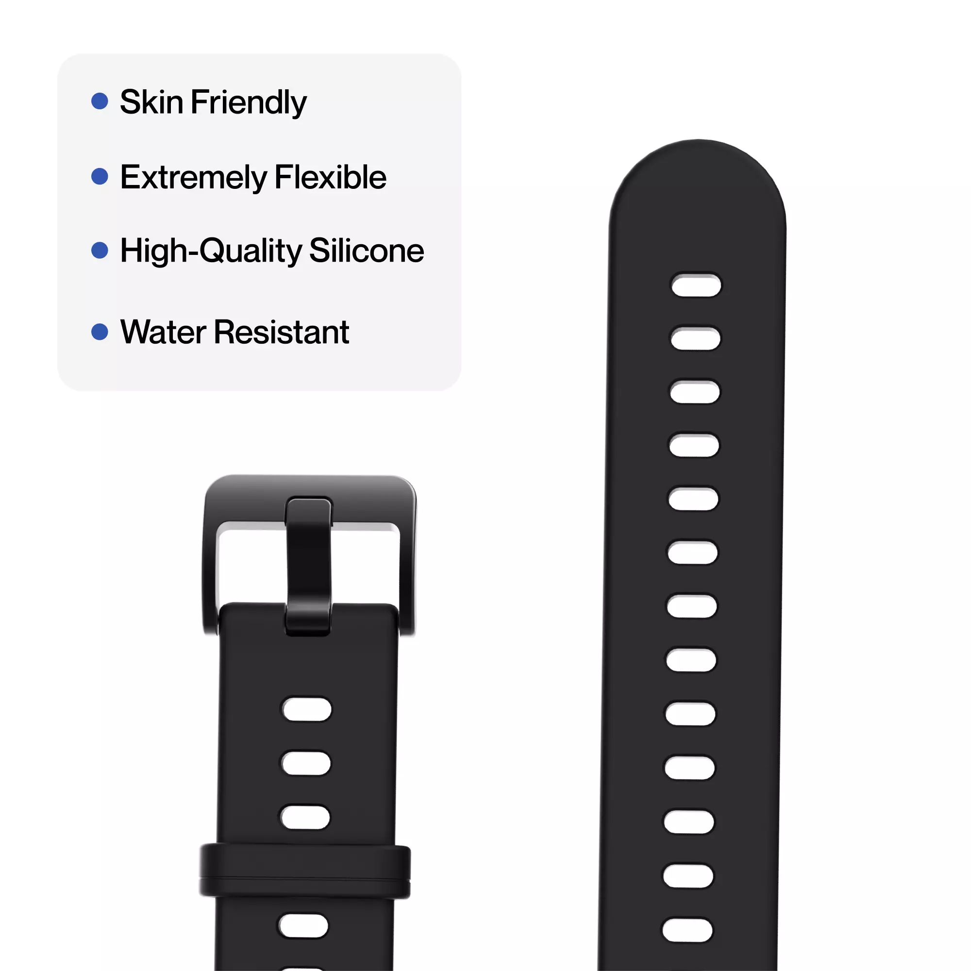 Ambrane 22mm Silicone Strap (Rugged) - Image 5